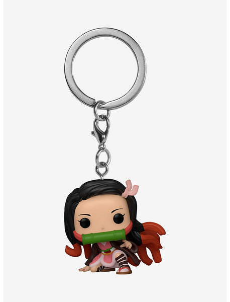 Demon Slayer: Nezuko Kamado Pocket Pop! Vinyl Keychain - Box Lunch Exclusive