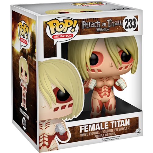 Attack on Titan Female Titan 6-Inch Pop! Vinyl Figure WAVE 2 PRE-ORDER