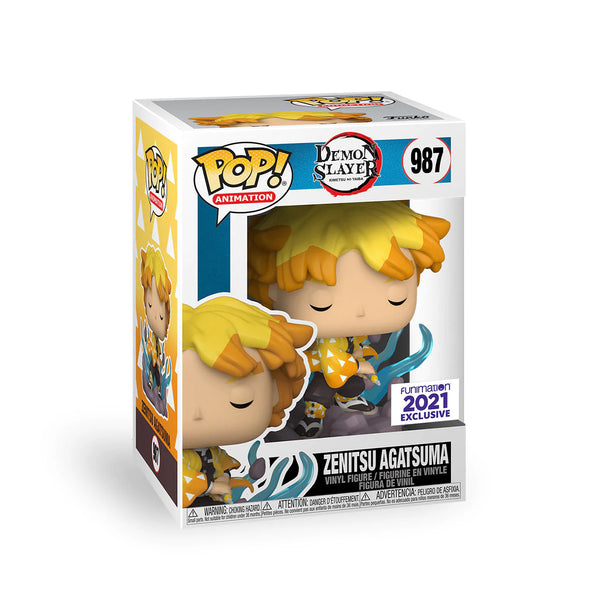Zenitsu Agatsuma Pop! Vinyl Figure - Funimation Exclusive