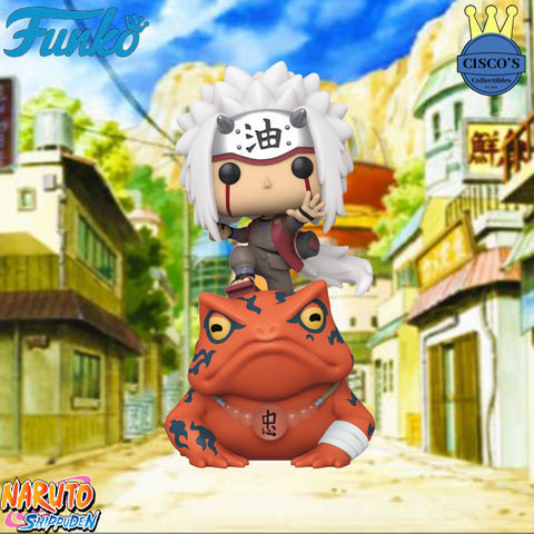 Naruto Shippuden Jiraiya on Toad 6 in. Funko Pop! Rides Vinyl Figure - Hot Topic Exclusive
