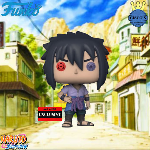 Naruto Sasuke Uchiha Rinnegan Pop! Vinyl Figure - AAA Anime Exclusive (Common Only) PRE-ORDER