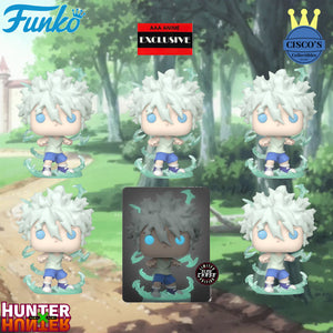 Hunter x Hunter Killua Zoldyck Godspeed Pop! Vinyl Figure - AAA Anime Exclusive (Case) PRE-ORDER