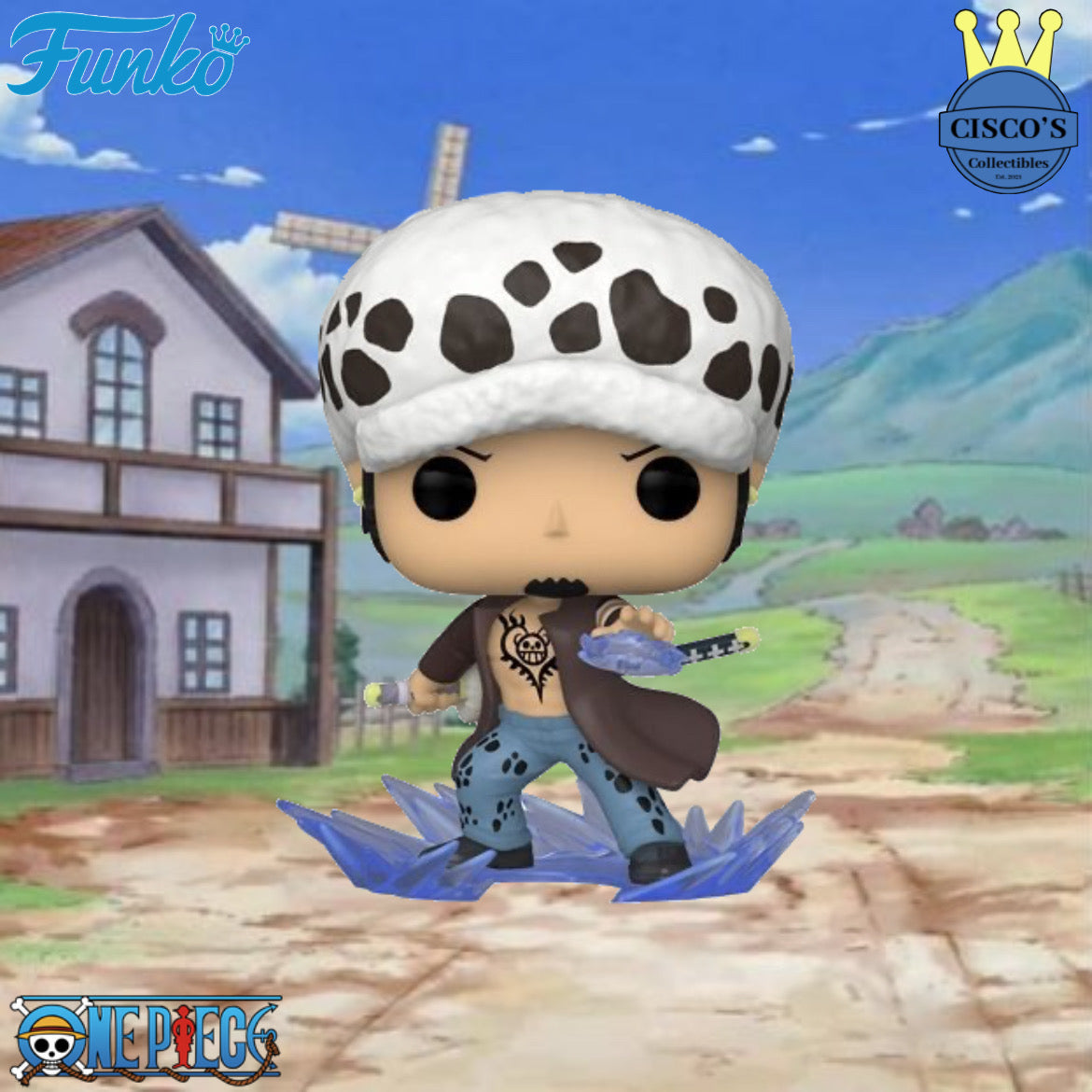 One Piece Trafalgar Law Room Attack Pop! Vinyl Figure - AAA Anime Exclusive (Common Only)