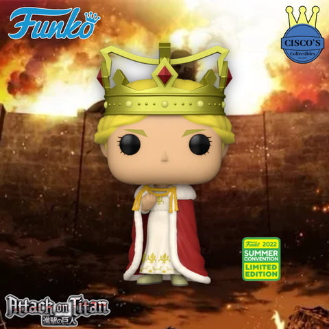 Attack on Titan Queen Historia Pop! Vinyl Figure - Summer Convention 2022 Shared Exclusive