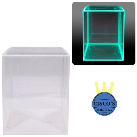 Standard Sized Vinyl Collectible Collapsible Glow-in-the-Dark Protector Box