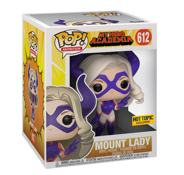 My Hero Academia Mount Lady 6 inch Pop! Vinyl Figure - Hot Topic Exclusive