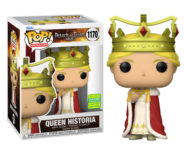 Attack on Titan Queen Historia Pop! Vinyl Figure - Summer Convention 2022 Shared Exclusive