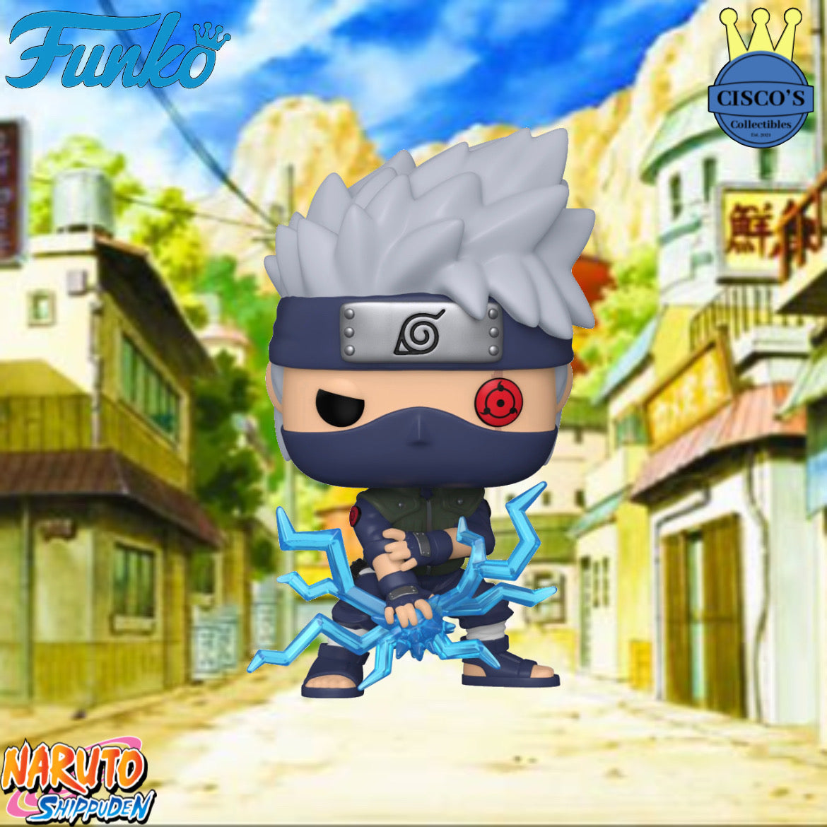 Naruto Shippuden Kakashi (Lightning Blade) Pop! Vinyl Figure - Special Edition Exclusive