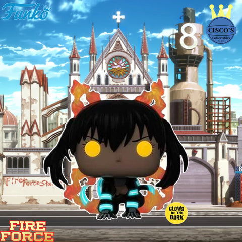 Fire Force: Tamaki Glow-In-The-Dark Pop! Vinyl Figure - Hot Topic Exclusive
