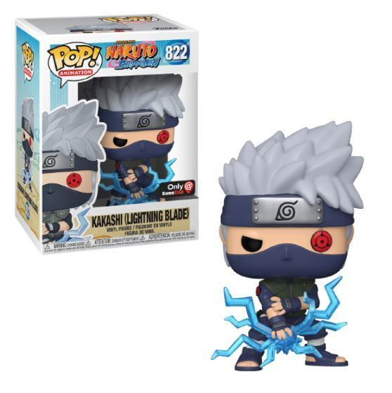 Naruto Shippuden Kakashi (Lightning Blade) Pop! Vinyl Figure - Gamestop Exclusive