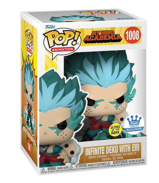My Hero Academia Deku with Eri GITD Pop! Vinyl Figure - Funko Shop Exclusive