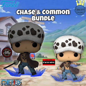 One Piece Trafalgar Law Pop! Vinyl Figure - AAA Anime Exclusive CHASE BUNDLE
