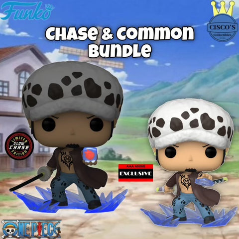 One Piece Trafalgar Law Pop! Vinyl Figure - AAA Anime Exclusive CHASE BUNDLE