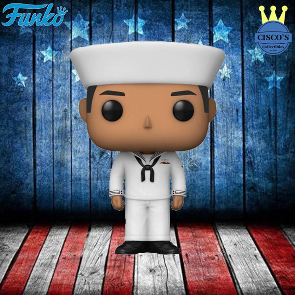 Military Navy Male (Hispanic) Pop! Vinyl Figure