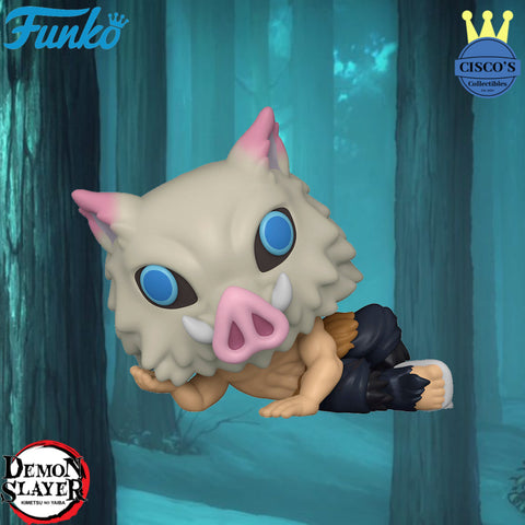 Demon Slayer: Inosuke Hashibira (Lounging) Pop! Vinyl Figure - Boxlunch Exclusive