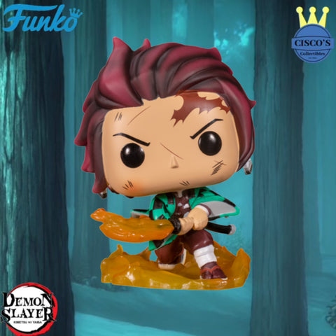 Demon Slayer Tanjiro Kamado Pop! Vinyl Figure - Galactic Toys Exclusive