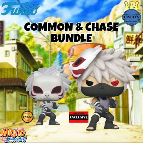 Naruto: Shippuden Kakashi ANBU Pop! Vinyl Figure - AAA Anime Exclusive CHASE BUNDLE (PRE-ORDER)