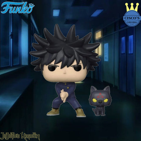 Jujutsu Kaisen Megumi with Dogs Pop! Vinyl Figure PRE-ORDER