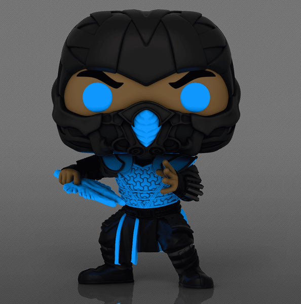 Mortal Kombat Sub-Zero GITD Pop! Vinyl Figure - Entertainment Earth Exclusive