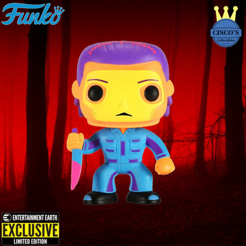Halloween Michael Myers Black Light Pop! Vinyl Figure - Entertainment Earth Exclusive