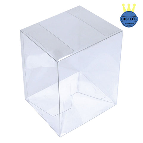Standard Sized Heavy Duty Vinyl Collectible Collapsible Protector Box 20-Pack