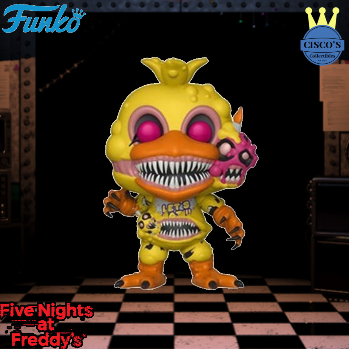 Five Nights at Freddy's Twisted Chica Pop! Vinyl Figure PRE-ORDER