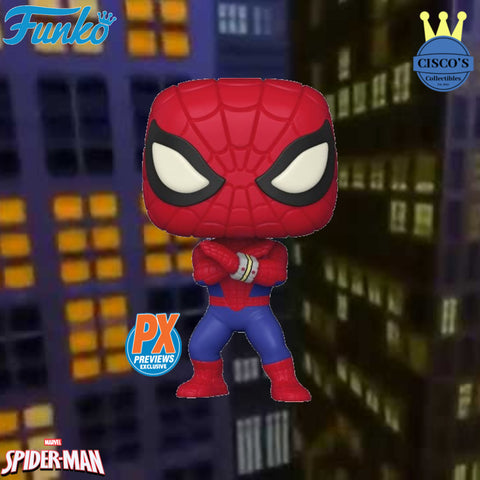 Marvel Spider-Man Japanese TV Series Pop! Vinyl Figure - Previews Exclusive (Common Only) PRE-ORDER