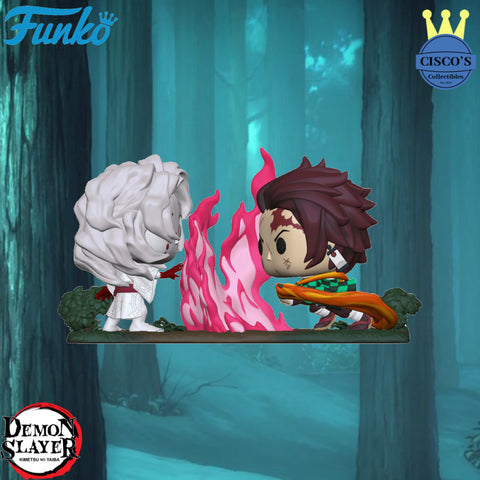 Demon Slayer Tanjiro vs Rui Pop! Moment