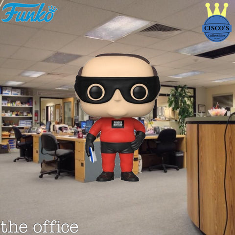 The Office Kevin as Dunder Mifflin Superhero Pop! Vinyl Figure
