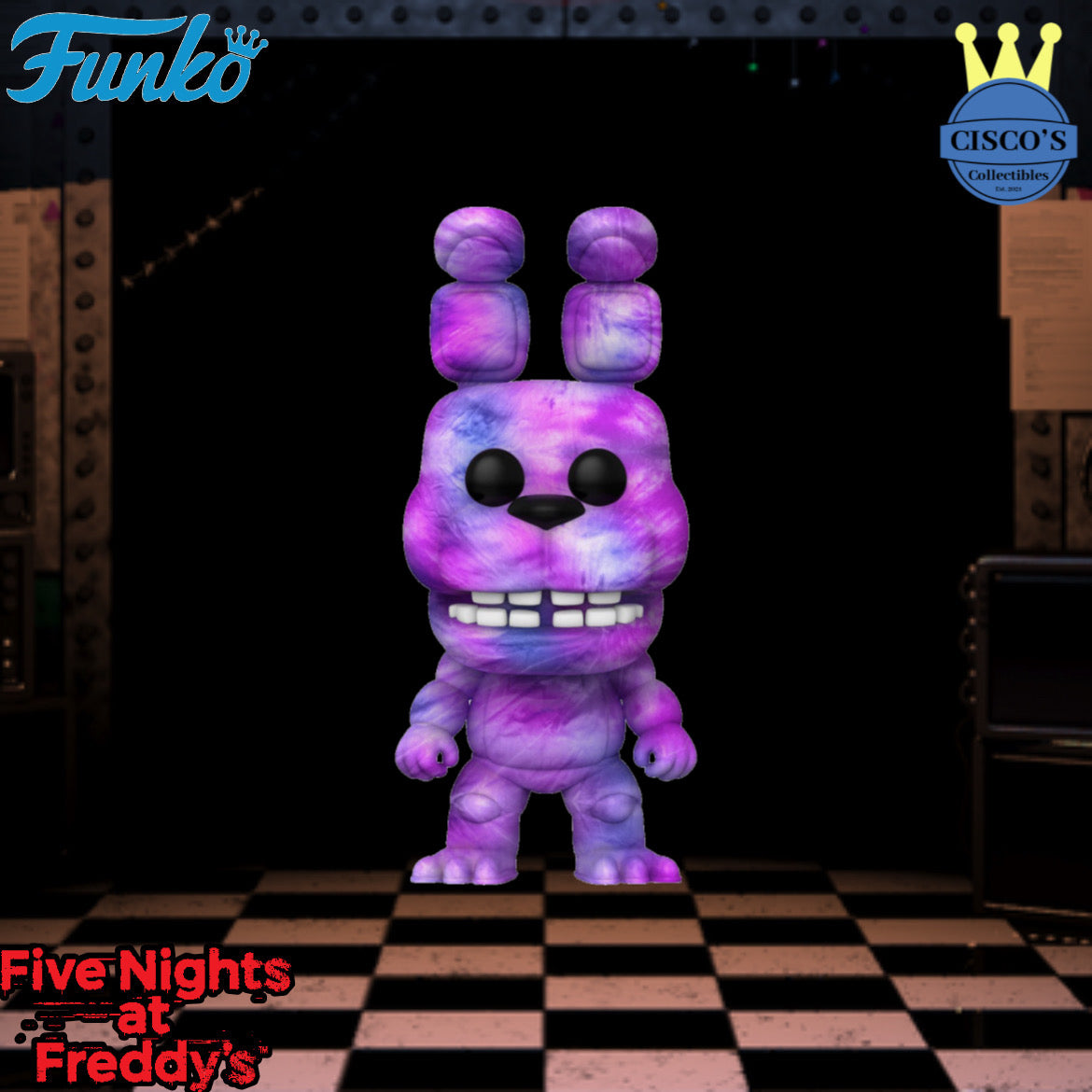 Five Nights at Freddy's: Tie-Dye Bonnie Pop! Vinyl Figure PRE-ORDER