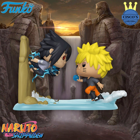 Near Mint! Naruto: Shippuden Sasuke vs Naruto Pop! Vinyl Figure- Gamestop Exclusive