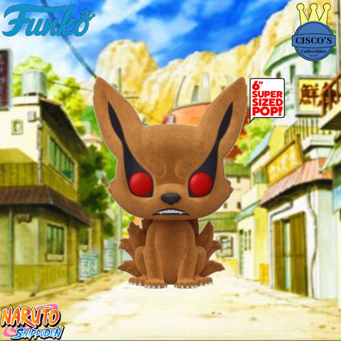 Near Mint! Naruto Shippuden: Flocked Kurama 6 in. Funko Pop! Vinyl - Hot Topic Exclusive