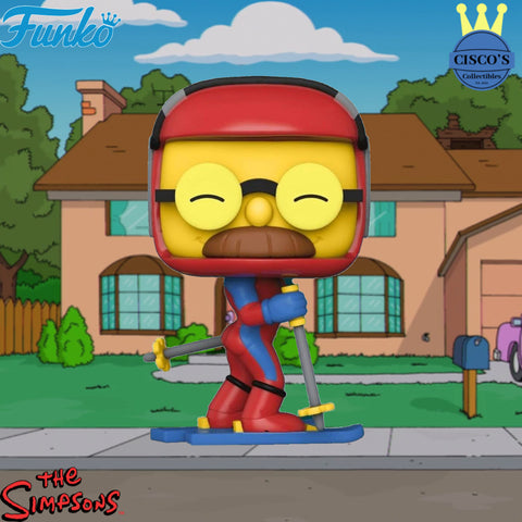 The Simpsons - Stupid Sexy Flanders Pop! Vinyl Figure - 2021 Fall Convention Exclusive