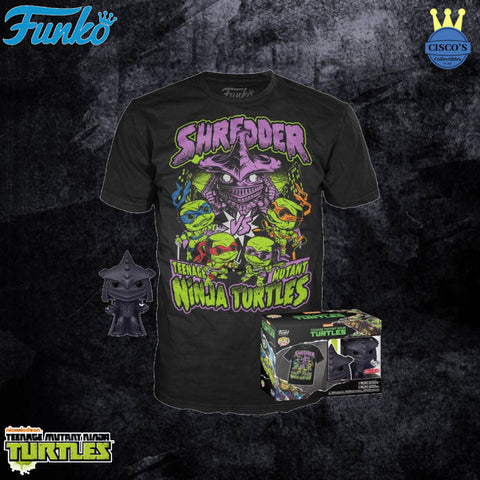 Teenage Mutant Ninja Turtles Diamond Shredder Pop! and Tee Size XL - Target Exclusive