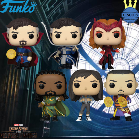 Doctor Strange in the Multiverse of Madness Pop! Vinyl Figure Bundle