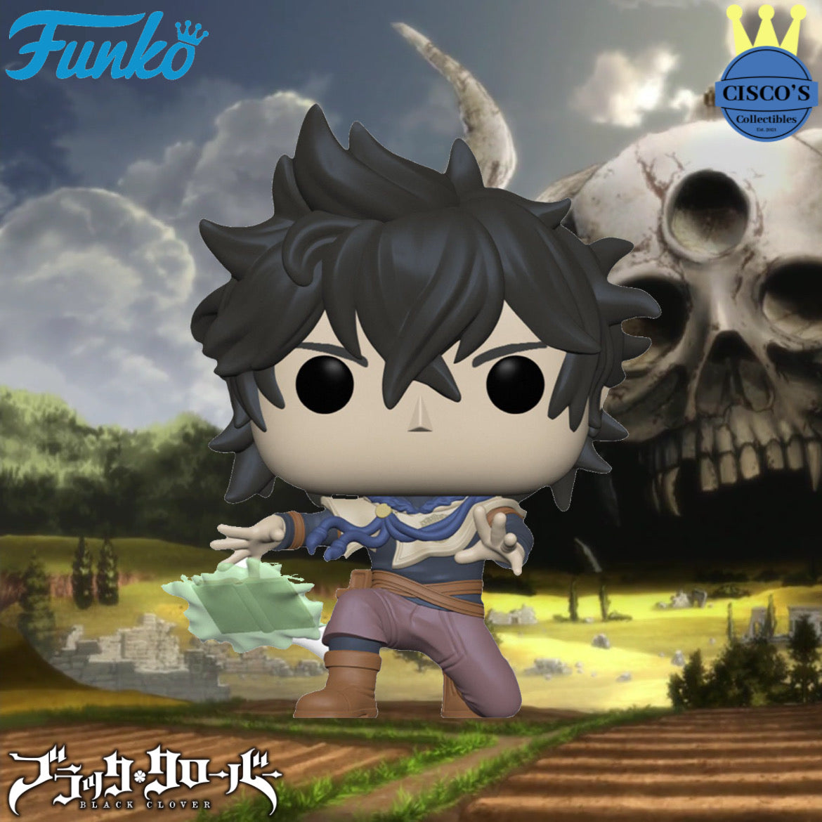 Black Clover: Yuno Pop! Vinyl Figure PRE-ORDER