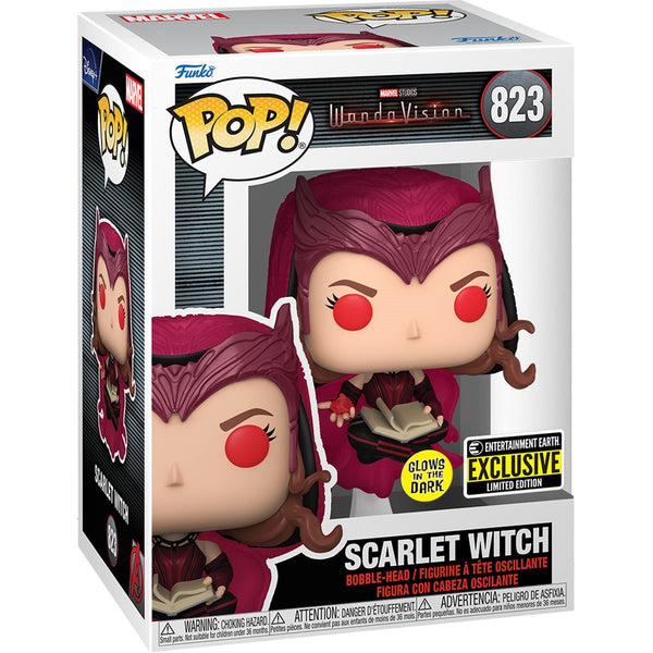 Wandavision Scarlet Witch GITD Pop! Vinyl Figure - EE Exclusive