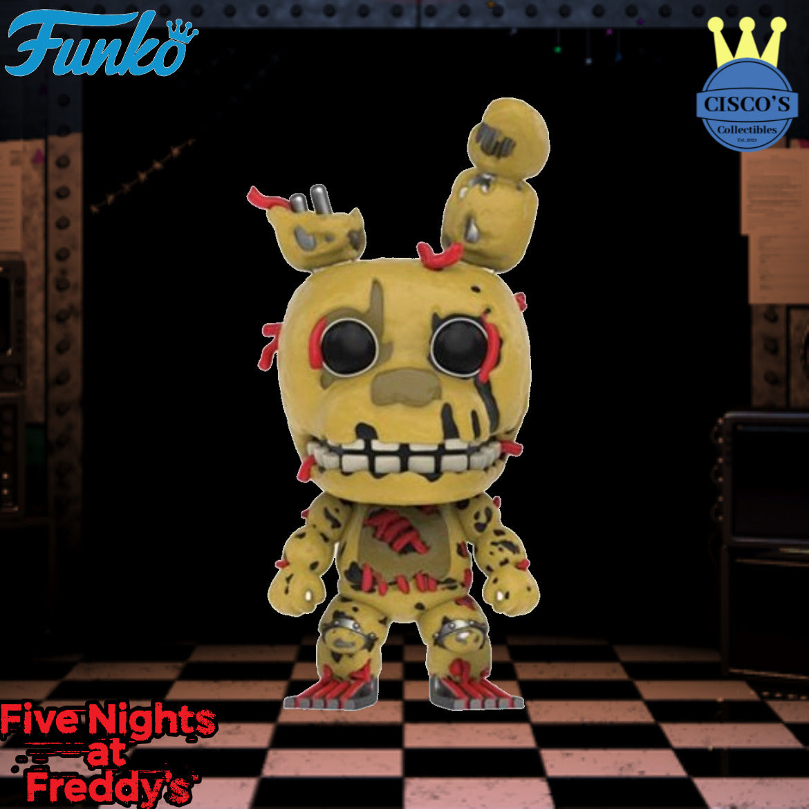 Five Nights at Freddy's Spring Trap Pop! Vinyl Figure