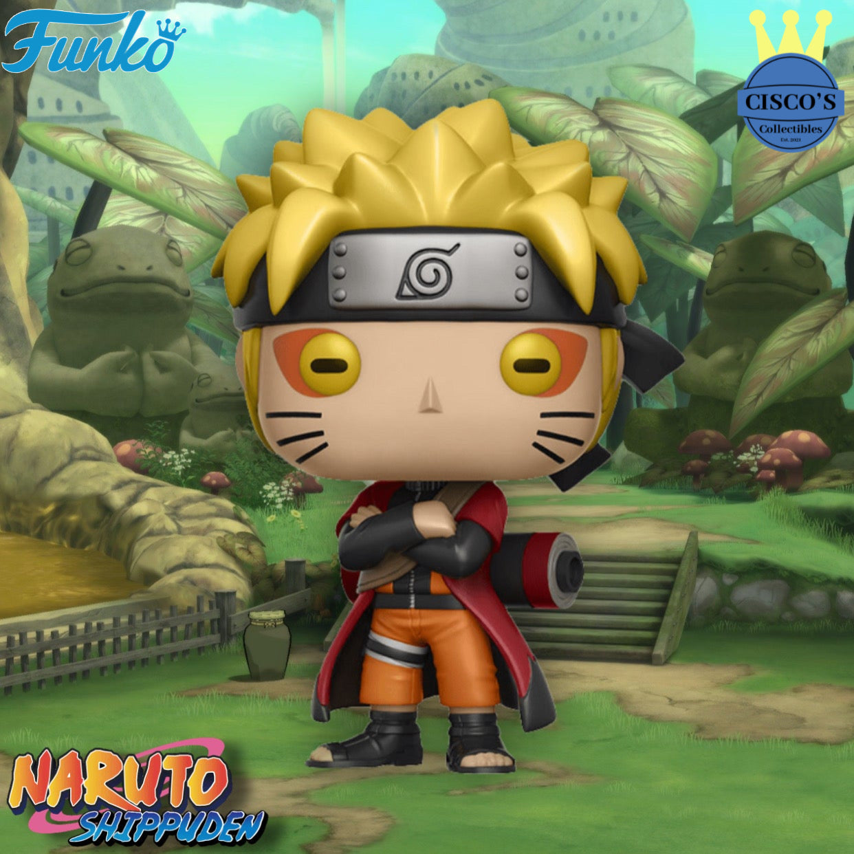 Naruto: Shippiden Naruto Sage Mode Pop! Vinyl Figure - GameStop Exclusive