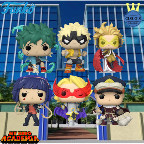 My Hero Academia 2022 Wave Pop! Vinyl Figure Bundle PRE-ORDER