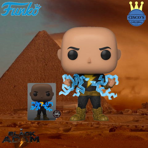 Black Adam (Lightning) Pop! Vinyl Figure Chase Bundle PRE-ORDERp