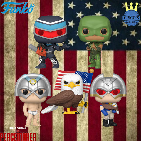 Peacemaker Pop! Vinyl Figure Bundle