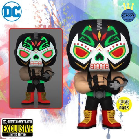 Dia de los DC Bane Glow-in-the-Dark Pop! Vinyl Figure - Entertainment Earth Exclusive