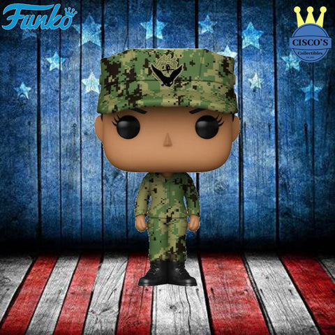 Military Navy Female (Hispanic) Pop! Vinyl Figure