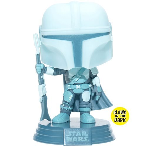 Star Wars: The Mandalorian Hologram GID Pop! Vinyl Figure - Entertainment Earth Exclusive