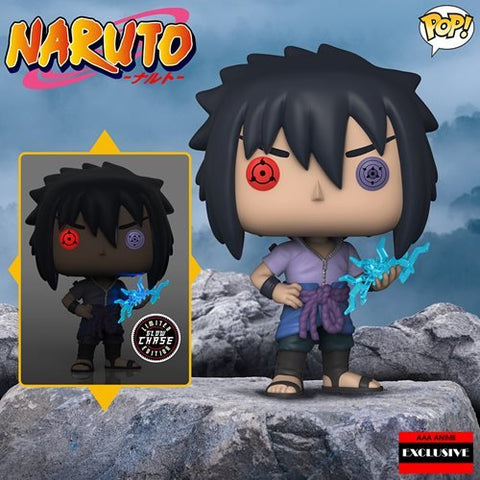 Naruto Sasuke Uchiha Rinnegan Pop! Vinyl Figure - AAA Anime Exclusive (Chance of Chase) PRE-ORDER