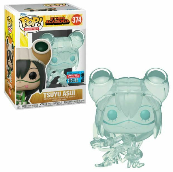 My Hero Academia Tsuyu Asui Pop! Vinyl Figure - 2021 Fall Convention Exclusive